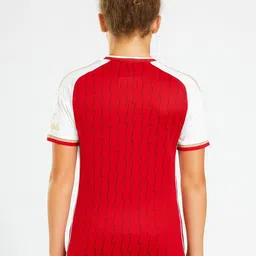 dostitch Kids Boys Red Polyester Arsenal Jersey Printed T-shirt image 2