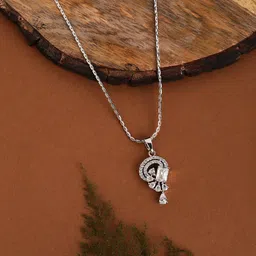 DressBerry Silver-Plated Pendant & Chain-picture-40