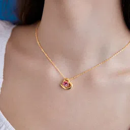 AIKA BY MINUTIAE Brass Gold-Plated Necklace-picture-10