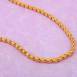 MEMOIR Unisex Brass Gold-Plated Necklace-image-26