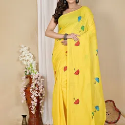 DipDiya Pure Cotton Taant Saree-picture-11