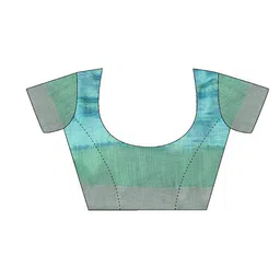 all about you Tie and Dye Zari Pure Linen Ready to Wear Saree image 4