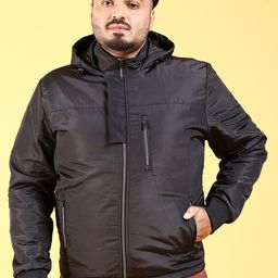 hardsoda by the indian garage co HARDSODA Pluse Size Hooded Lightweight Padded Jacket-picture-14