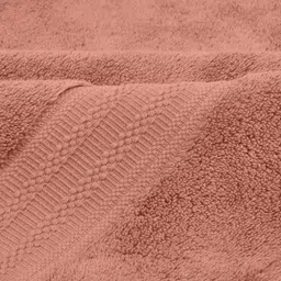 Home Fresh Red 1 Cotton 600 GSM Bath Towel image 5