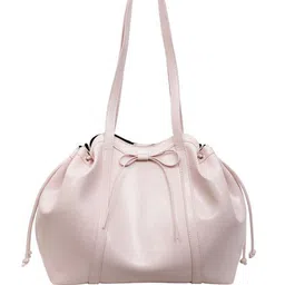 StyleCast x Revolte Women Solid Bucket Bow Detail Shoulder Bag-picture-21