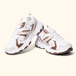 yoho Women Colourblocked PU Sneakers image 4