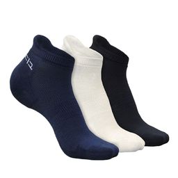 Heelium Men Pack of 3 Bamboo Super Soft Odour-Free Breathable Ankle-Length Socks-picture-1