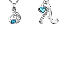 Mikado Set Of 2 Silver Plated Charming Chains-picture-42