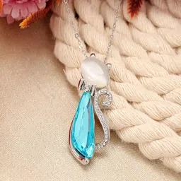 UNIVERSITY TRENDZ Silver Plated Necklace image 1