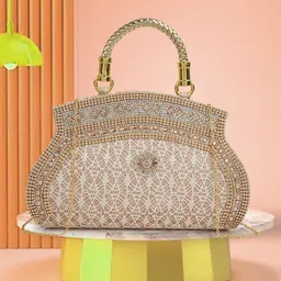 NORVE Embroidered Embellished Purse Clutch-picture-20