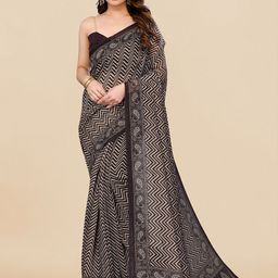 MIRCHI FASHION Geometric Printed Saree-picture-39