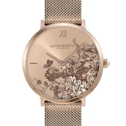 Olivia Burton Women Stainless Steel Bracelet Style Straps Analogue Watch 24000116-picture-45