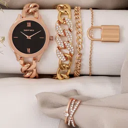 JOKER & WITCH Women Watch Gift Set JWLT730-picture-35