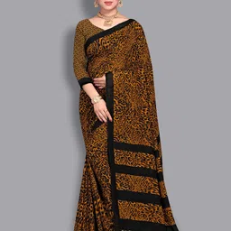 moda rapido ANAND SAREES Abstract Printed Saree-picture-33