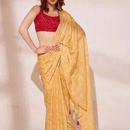 Mitera Pure Georgette Printed Saree-picture-23