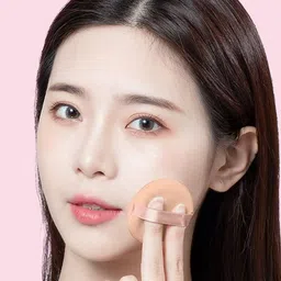 Beautiflame Set Of 5 Round Powder Puff With Finger Puff & Makeup Remover Pads image 3