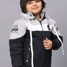 SKY HEIGHTS Boys Colourblocked Polyester Padded Jacket image 3