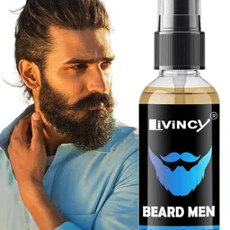 LIVINCY Advanced Beard Oil With Almond - 50 ml image 2