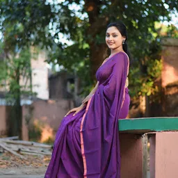 Ruuprekha Pure Cotton Khadi Saree image 2