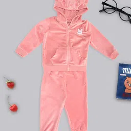 Pantaloons Baby Girls Hooded Sweatshirt-image-3
