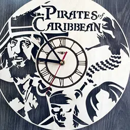 QEZNEF Beige Solid Traditional Wall Clock-picture-31