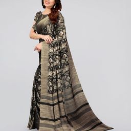 MIRCHI FASHION Floral Printed Saree-picture-1