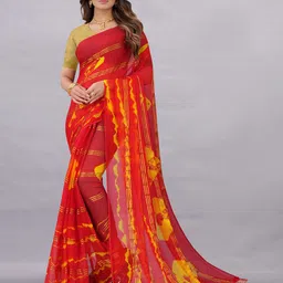 Rhey Bandhani Printed Zari Saree-picture-6