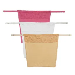 PLUMBURY Pack Of 3 Cleavage Cover Clip-On Mock Camisole-picture-26
