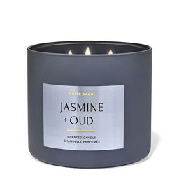 Bath & Body Works Jasmine & Oud 3-Wick Scented Candle - 411 g-picture-40