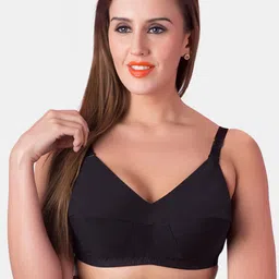 Rajnie Pack Of 2 Cut & Sew Non Padded Full Coverage Cotton All Day Comfort Minimizer Bras image 1