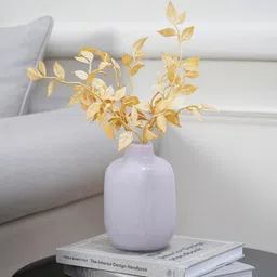 Pure Home and Living Pink Blown Spherical Flower Vase image 1