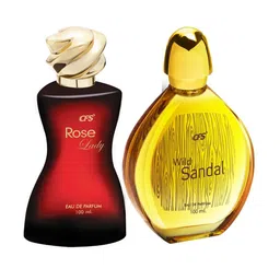CFS Rose Lady & Wild Sandal Set Of 2 Long Lasting Eau De Parfum - 100ml Each image 1