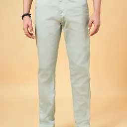 BYFORD by Pantaloons Men Slim Fit Low Rise Chinos Trousers-picture-35