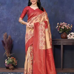 sareyavella Woven Design Zari Banarasi Saree-picture-34