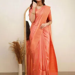 Aldwych Ethnic Motifs Woven Design Zari Banarasi Saree-picture-11