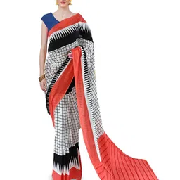 JAIPURI PRINT Pure Cotton Block Print Saree-picture-36