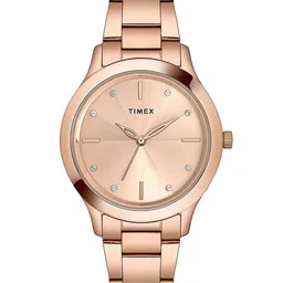 Timex Women Stainless Steel Bracelet Style Straps Analogue Watch TWEL98SMU07-image-2