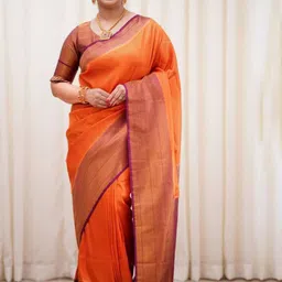 KALINI Jacquard Zari Banarasi Saree-picture-41