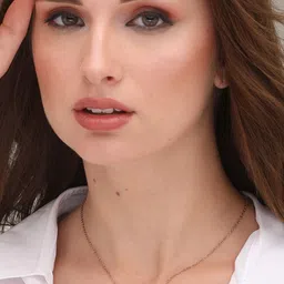 PALMONAS 18 KT Rose Gold-Plated Paris Heart Necklace-picture-30