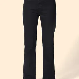 OMG CREATION Women Straight Fit High-Rise Low Distress Stretchable Jeans-picture-15