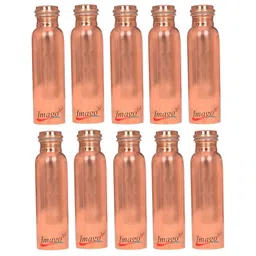 IMAGO 10 Pieces Copper Solid Water Bottle 1 L-picture-35