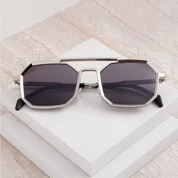 JOKER & WITCH Men Rectangular Sunglasses with UV Protected Lens JWSG130-image-80