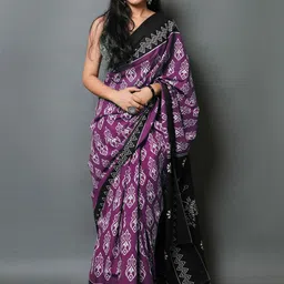 KALINI Ethnic Motifs Pure Cotton Saree-picture-28