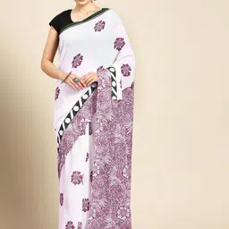 BUTA BUTI Floral Pure Cotton Saree-picture-26