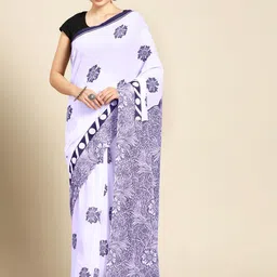 BUTA BUTI Floral Printed Pure Cotton Saree-picture-40