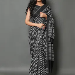 KALINI Ethnic Motif Pure Cotton Saree-picture-19