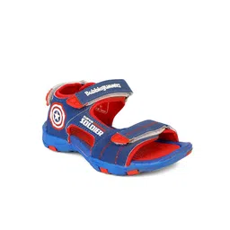 bubblegummers Disney Boys Blue & Red Marvel Printed Sports Sandals-picture-40