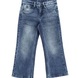 U.S. Polo Assn. Kids Boys Classic Clean Look Heavy Fade Stretchable Bootcut Jeans-picture-17