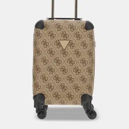 GUESS Printed Hard-Sided Cabin Trolley Suitcase image 1