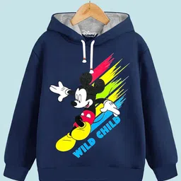 YK Disney Boys Printed Hooded Sweatshirt-picture-33